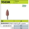 مولت سیلیکونی قهوه ای (متوسط) شعله ای 9503M - 15mm - جوتا - 5