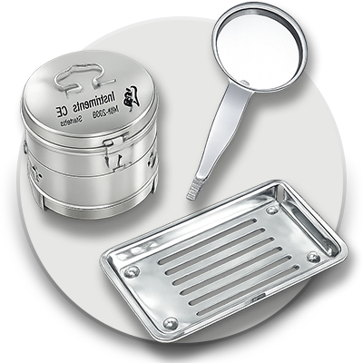 ابزارهای معاینه - ظروف استیل